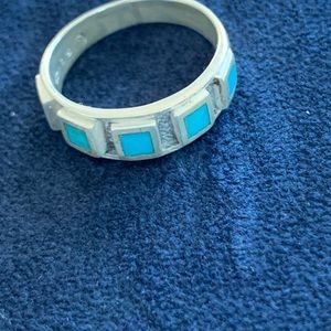 Sterling Silver & Turquoise Ring